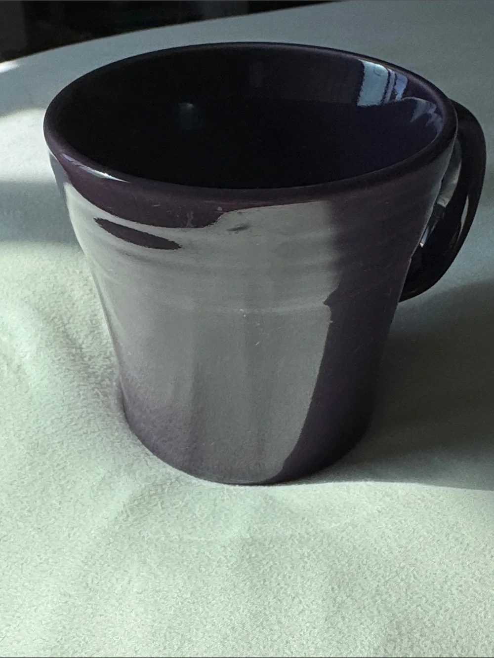 FIESTA TAPERED COFFEE MUG - MULBERRY FIESTAWARE 15 OZ